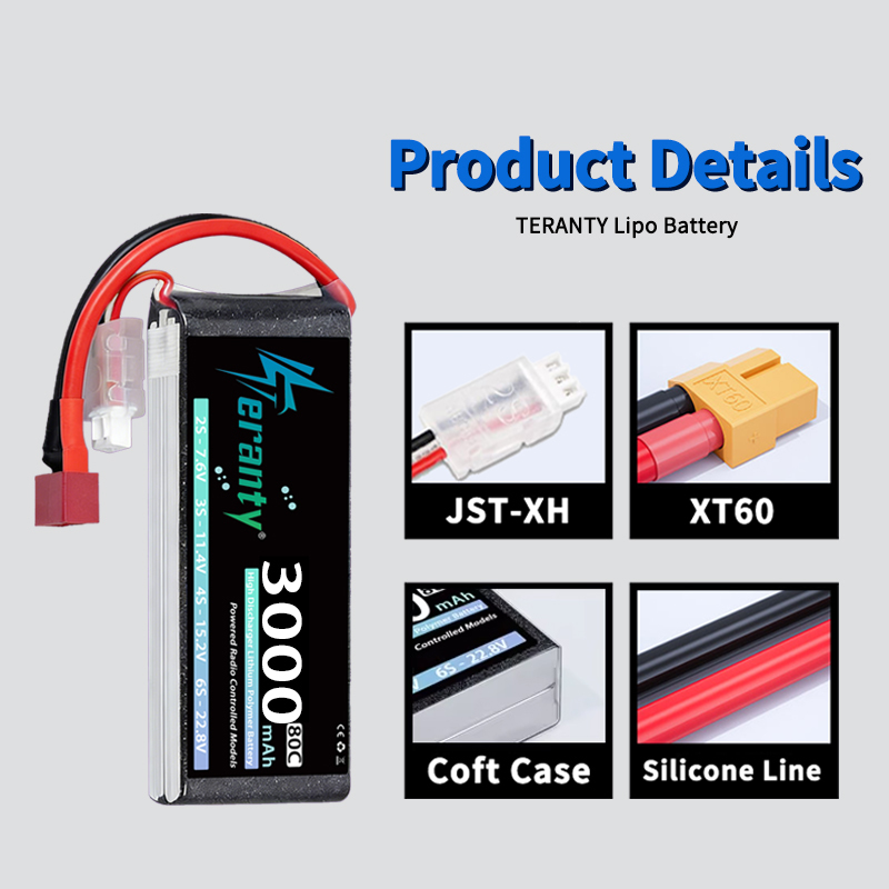 TERANTY 2S 3000mAh Lipo Batter - Drone Battery 3S review and price